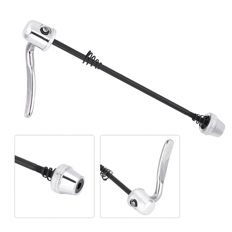 VGEBY Skewer, Steel Quick Release Wheel Clip Skewer Cycling Accessory for Road Long Skewer Conquer Trainer Skewer Skewer Quick Release Skewer - Image 3